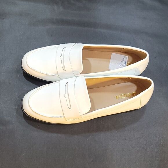 BRAND NEW SODA SLIP-ON ROUND TOE WOMEN"S LOAFERS - Picture 9 of 15